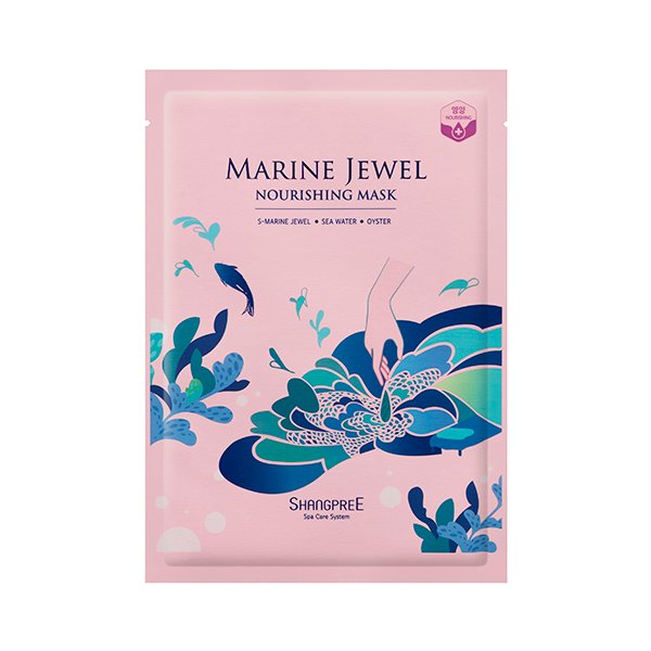 OBED Shangpree marine jewel nourishing Ansigtsmaske - 1 stk - Bahne